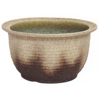 灰釉千段水鉢15号