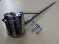 ステン製竿長盆栽ジョーロ 6号