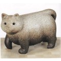でぶねこ(粉引風)12号