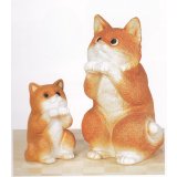 幸福ねこ(茶)