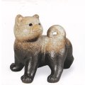 犬ふりむき(粉引風)10号