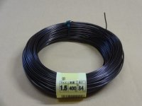 アルミ線(茶)400g 1.5mm