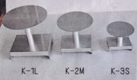 ステンレス製小品テーブル(丸形)