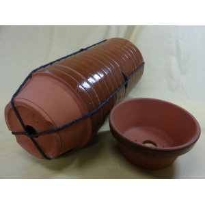 画像1: 園芸鉢(浅/7号/15入)