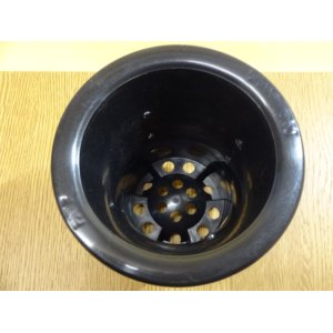 画像2: オモト用プラスチックポット50(黒)