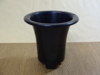オモト用プラスチックポット50(黒)