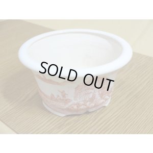 画像3: 3.5号 赤絵外縁丸(美功・勝山合作)