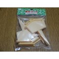 屋根型ラベル(中)/6枚入
