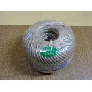 画像2: 麻紐 200m巻 3本撚り