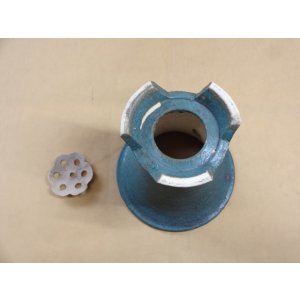 画像3: 青銅ウチョウラン鉢 4号(鉢底サナ付き)