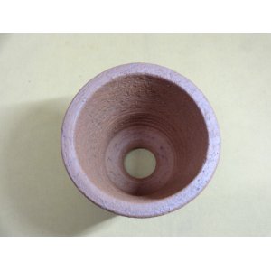 画像2: 伝市鉢 モミ入り シャジン鉢4.5号