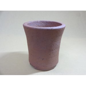 画像1: 伝市鉢 モミ入り シャジン鉢4.5号