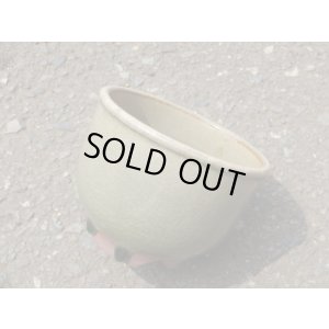 画像3: 伝市鉢 コウロ型天然土灰釉3.5号(3)