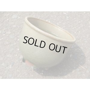 画像3: 伝市鉢 コウロ型天然土灰釉3.5号(2)