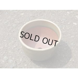 画像4: 伝市鉢 コウロ型天然土灰釉3.5号(4)