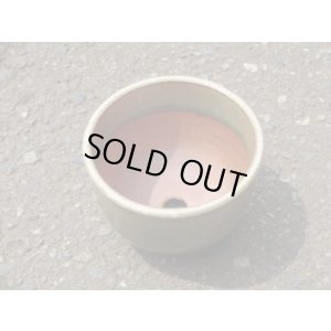 画像4: 伝市鉢 コウロ型天然土灰釉3.5号(3)