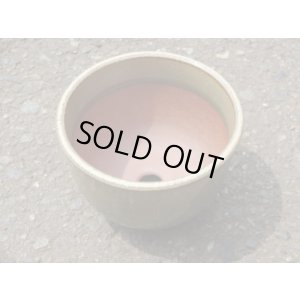 画像4: 伝市鉢 コウロ型天然土灰釉3.5号(2)