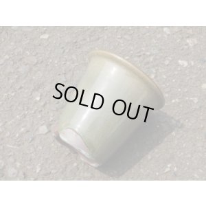 画像3: 伝市鉢 型ラン鉢天然土灰釉3号(3)