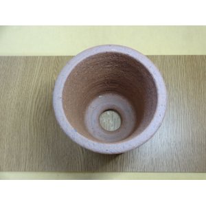 画像2: 伝市鉢 モミ入り シャジン鉢4号
