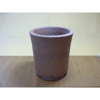 伝市鉢 モミ入り シャジン鉢4号