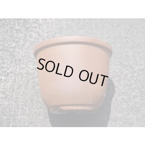 画像3: 伝市鉢 のぼり窯丸型4号(5)