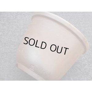 画像6: 伝市鉢 のぼり窯丸型5号(10)