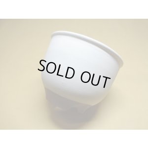 画像3: 伝市鉢 コウロ型白化粧3.5号