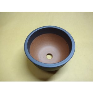 画像4: 伝市鉢 コウロ型黒化粧4号