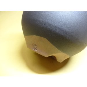 画像6: 伝市鉢 コウロ型黒化粧5号