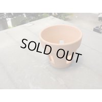 胴抜き素焼き鉢 4号