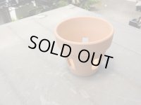 胴抜き素焼き鉢 4号