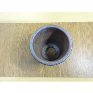 画像4: 伝市鉢 のぼり窯シャジン鉢3.5号(4)