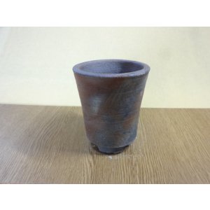 画像3: 伝市鉢 のぼり窯シャジン鉢3.5号(3)