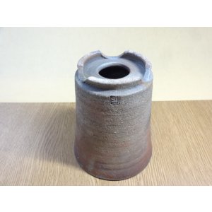 画像5: 伝市鉢 のぼり窯シャジン鉢4号(3)