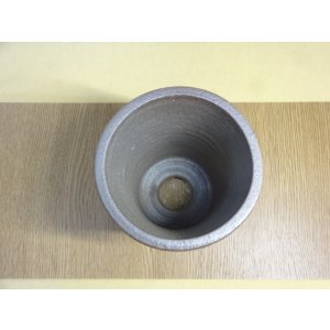 画像4: 伝市鉢 のぼり窯シャジン鉢4号(1)