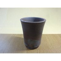 伝市鉢 のぼり窯シャジン鉢4号(1)