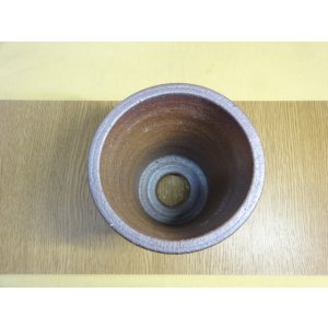 画像4: 伝市鉢 のぼり窯シャジン鉢4号(4)