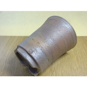 画像6: 伝市鉢 のぼり窯シャジン鉢4号(1)