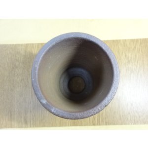 画像4: 伝市鉢 のぼり窯シャジン鉢4号(8)