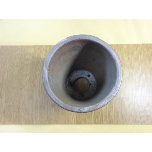 画像4: 伝市鉢 のぼり窯シャジン鉢4号(10)