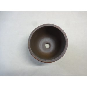 画像4:  伝市鉢 のぼり窯コウロ型3.5号(1)