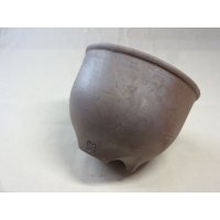 伝市鉢 のぼり窯コウロ型4号(4)