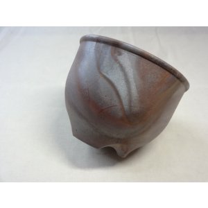 画像2: 伝市鉢 のぼり窯コウロ型4号(4)