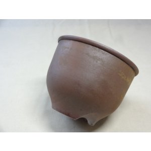 画像2: 伝市鉢 のぼり窯コウロ型3.5号(6)