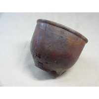 伝市鉢 のぼり窯コウロ型3.5号(3)