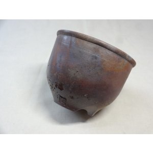 画像1: 伝市鉢 のぼり窯コウロ型3.5号(3)