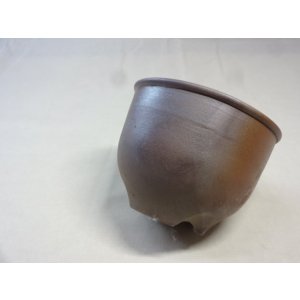 画像2: 伝市鉢 のぼり窯コウロ型3.5号(2)