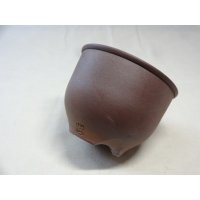 伝市鉢 のぼり窯コウロ型3.5号(6)