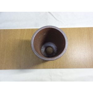 画像4: 伝市鉢 のぼり窯シャジン鉢4号(17)
