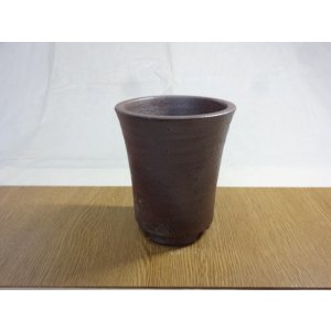 画像2: 伝市鉢 のぼり窯シャジン鉢4号(18)